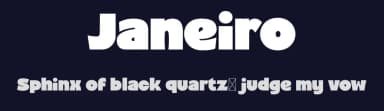 Janeiro by Ikiiko Type — Sans Serif Font — thumbnail 2