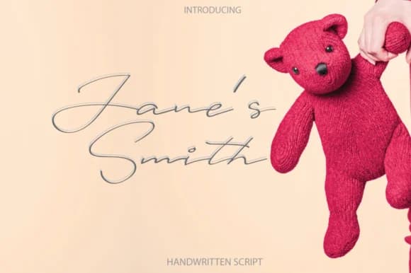 Janes Smith Font by Studio_Art — Script Handwritten Font