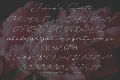 Janes Smith Font by Studio_Art — Script Handwritten Font — thumbnail 7