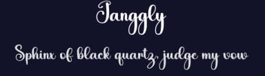 Janggly by Harlek Studio — Script Handwritten Font — thumbnail 2