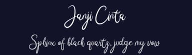 Janji Cinta by StringLabs Creative Studio — Script Handwritten Font — thumbnail 2