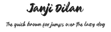 Janji Dilan by StringLabs Creative Studio — Script Handwritten Font — thumbnail 1