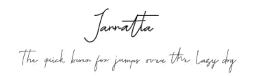 Jannatta by Allouse Studio — Script Handwritten Font — thumbnail 1