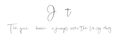 Jannet by Fikryal studio — Script Handwritten Font — thumbnail 1
