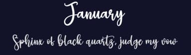 January by Scratchones — Script Handwritten Font — thumbnail 2