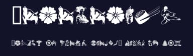 Japanapush by Push — Dingbats Font — thumbnail 2