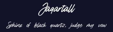 Jaqartall by Allouse Studio — Script Handwritten Font — thumbnail 2