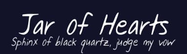 Jar of Hearts by Kimberly Geswein — Script Handwritten Font — thumbnail 2