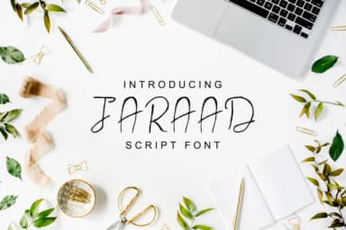 Jaraad Family Font by creativetacos — Script Handwritten Font — thumbnail 1