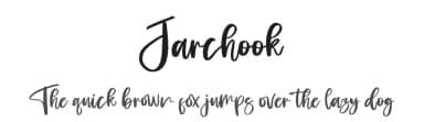 Jarchook by Integritype Studio — Script Handwritten Font — thumbnail 1