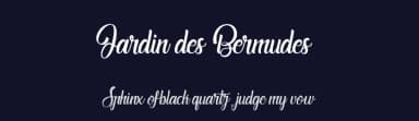 Jardin des Bermudes by Cat.B — Script Handwritten Font — thumbnail 2