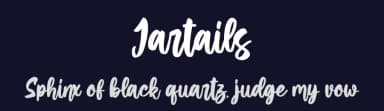 Jartails by Skiiller Studio — Script Handwritten Font — thumbnail 2