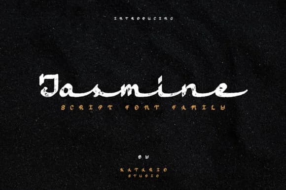 Jasmine Script Font by Katario Studio — Script Handwritten Font