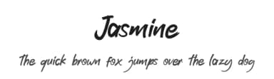 Jasmine by Winarko — Script Handwritten Font — thumbnail 1