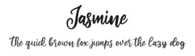 Jasmine by Vunira Design — Script Handwritten Font — thumbnail 1