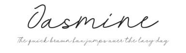 Jasmine by share font — Script Handwritten Font — thumbnail 1