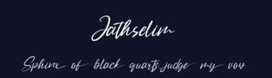 Jathselim by StringLabs Creative Studio — Script Handwritten Font — thumbnail 2