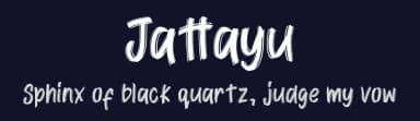 Jattayu by Creatype Studio — Script Handwritten Font — thumbnail 2