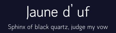 Jaune d'uf by Acid Type — Sans Serif Font — thumbnail 2