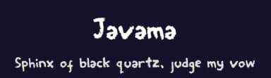 Javama by Shiddiq Art — Script Handwritten Font — thumbnail 2