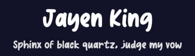 Jayen King by Wildan Type — Script Handwritten Font — thumbnail 2