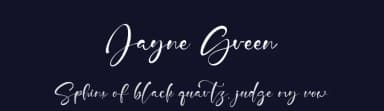 Jayne Green by Staircase Studio — Script Handwritten Font — thumbnail 2