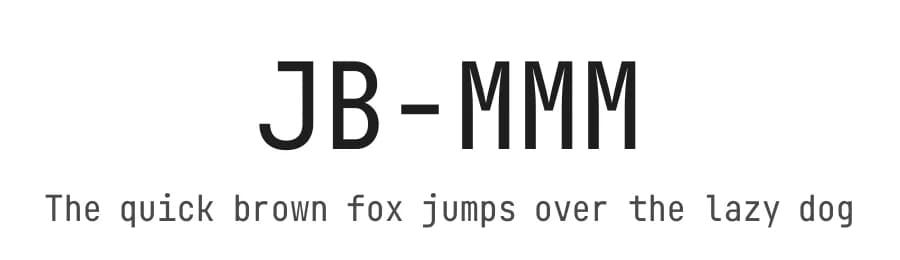 JB-MMM by Marcelo Magalhães Macedo — Sans Serif Font