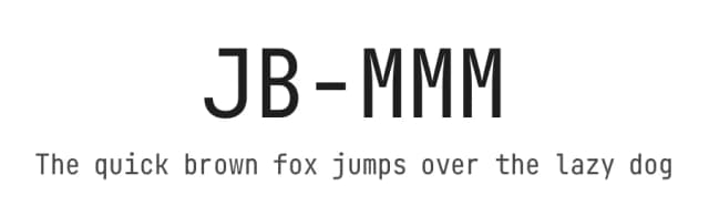 JB-MMM by Marcelo Magalhães Macedo — Sans Serif Font