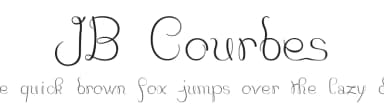 JB Courbes by JBFoundry — Script Handwritten Font — thumbnail 1