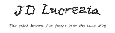 JD Lucrezia by Jecko Development — Script Handwritten Font — thumbnail 1