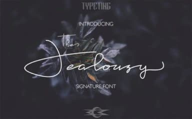 Jealousy Font by Typeting Studio — Script Handwritten Font — thumbnail 1