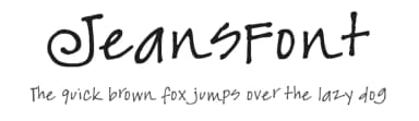 JeansFont by FontPanda — Script Handwritten Font — thumbnail 1