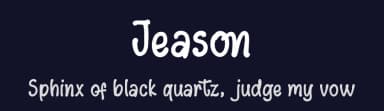 Jeason by DumadiStyle — Script Handwritten Font — thumbnail 2