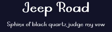 Jeep Road by Luluk Surotul — Script Handwritten Font — thumbnail 2