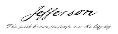 Jefferson by SnatchSoft — Script Handwritten Font — thumbnail 1