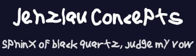 Jehzlau Concepts by Jehzlau — Script Handwritten Font — thumbnail 2