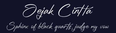 Jejak Cintta by Letterena Studios — Script Handwritten Font — thumbnail 2