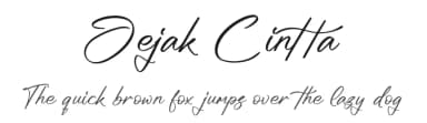 Jejak Cintta by Letterena Studios — Script Handwritten Font — thumbnail 1