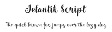 Jelantik Script by Patria Ari Typestudio — Script Handwritten Font — thumbnail 1