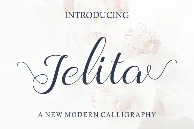 Jelita Font by WDfont Creative — Script Handwritten Font