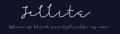 Jellita by Edric Studio — Script Handwritten Font — thumbnail 2