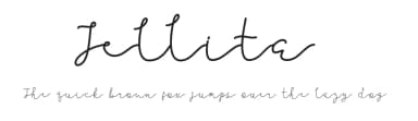 Jellita by Edric Studio — Script Handwritten Font — thumbnail 1
