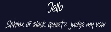 Jello by InspiraType — Script Handwritten Font — thumbnail 2