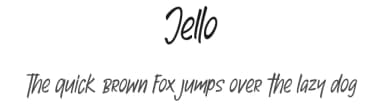 Jello by InspiraType — Script Handwritten Font — thumbnail 1