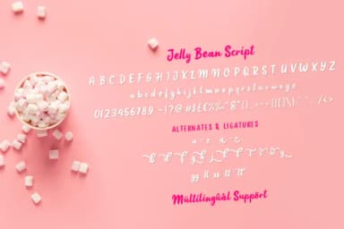 Jelly Bean Font by Weape Design — Script Handwritten Font — thumbnail 9