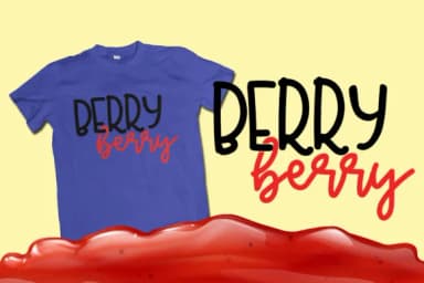 Jelly Berry Font by Patricia (DMStd) — Script Handwritten Font — thumbnail 4