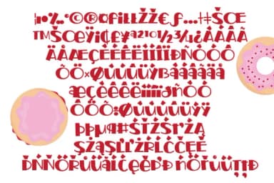 Jelly Doughnut Font by Illustration Ink — Script Handwritten Font — thumbnail 3