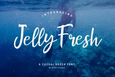 Jelly Fresh Font by rckystudio — Script Handwritten Font — thumbnail 1