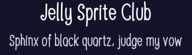 Jelly Sprite Club by Navid Torabpourshiraz — Script Handwritten Font — thumbnail 2