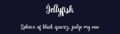 Jellyfish by Best Font Studio — Script Handwritten Font — thumbnail 2